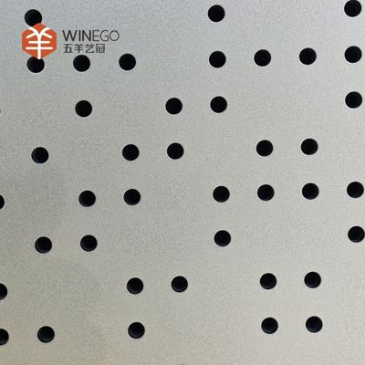 Multiple Color Options Aluminum Perforated Acoustic Panel For Ceiling And Wall