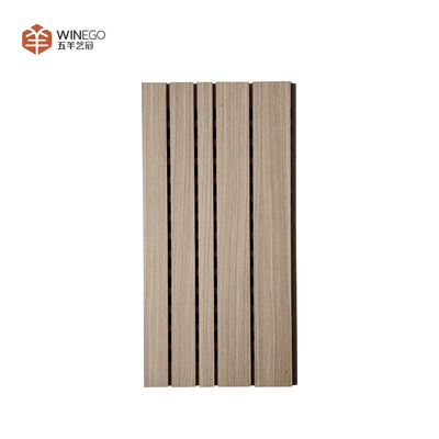 Art Design And Aesthetics Grooved Acoustic Panel For Conference Rooms