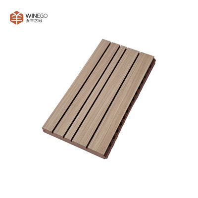 Art Design And Aesthetics Grooved Acoustic Panel For Conference Rooms