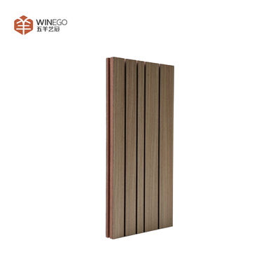 Art Design And Aesthetics Grooved Acoustic Panel For Conference Rooms