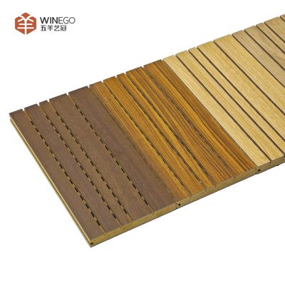 Customizable Design Options Grooved Acoustic Panel For Versatile Applications