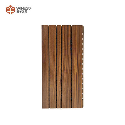 Enhance Theater Acoustics with Grooved Acoustic Panel for Better Sound Clarity
