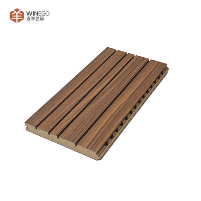 Enhance Theater Acoustics with Grooved Acoustic Panel for Better Sound Clarity