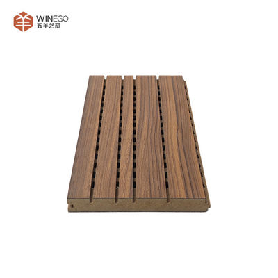 Enhance Theater Acoustics with Grooved Acoustic Panel for Better Sound Clarity