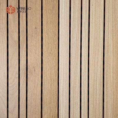 Enhance Theater Acoustics with Grooved Acoustic Panel for Better Sound Clarity