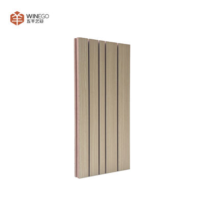 High NRC Grooved Acoustic Panel for Effective Sound Absorption in Theaters
