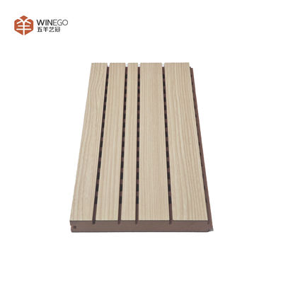 High NRC Grooved Acoustic Panel for Effective Sound Absorption in Theaters