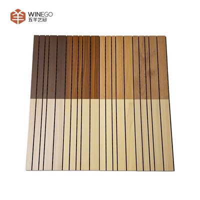 High NRC Grooved Acoustic Panel for Effective Sound Absorption in Theaters