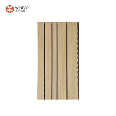 Eco-friendly and Stylish Grooved Acoustic Panel for Auditorium Church Theater