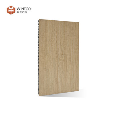Micro-Perforated Acoustic Panel With Aluminum Core And Wood Veneer / Laminate Finish