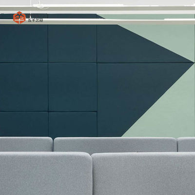 High-Density Fiber Acoustic Panel Eco-Friendly Dust Free For Schools Studios