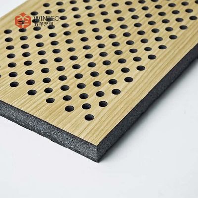 Eco-Friendly Sound Absorbing Panels Perforated Acoustic Panel For Ceilling And Wall