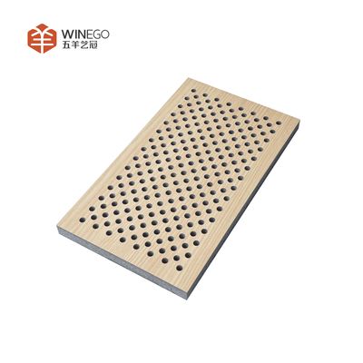 Eco-Friendly Sound Absorbing Panels Perforated Acoustic Panel For Ceilling And Wall