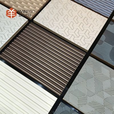 Decorative Embossed Veneer Panels for Interior Wall Cladding 2400mm