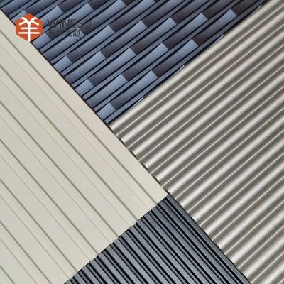 3D Elegant Embossed Veneer Wall Panels for Interior Design 2400mm