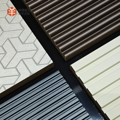High-End Embossed Veneer Wall Panels for Luxurious Interiors 2400mm