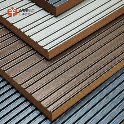 High-End Embossed Veneer Wall Panels for Luxurious Interiors 2400mm