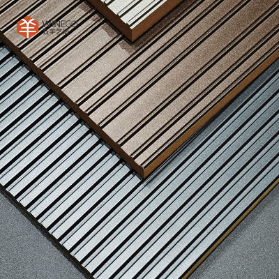 High-End Embossed Veneer Wall Panels for Luxurious Interiors 2400mm