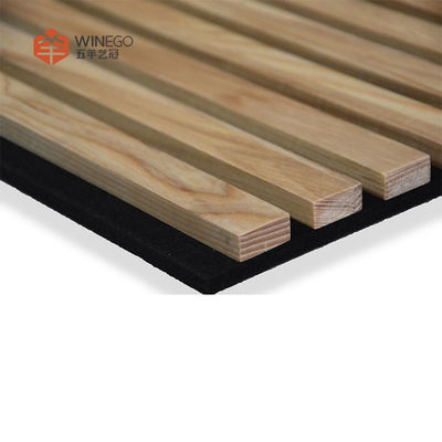 Acoustic Wood Slat Panels for Elegant Sound Control and Interior Enhancement