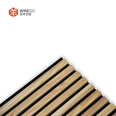 Acoustic Wood Slat Panels for Elegant Sound Control and Interior Enhancement