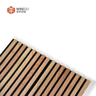 Elegant Wood Slat Acoustic Panels for Modern Interiors and Noise Management
