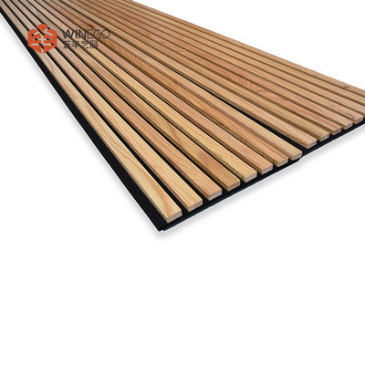 Elegant Wood Slat Acoustic Panels for Modern Interiors and Noise Management