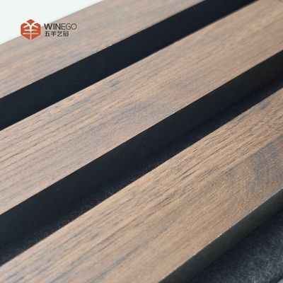 Stylish Wood Slat Acoustic Panels for Modern Interior Design and Sound Control