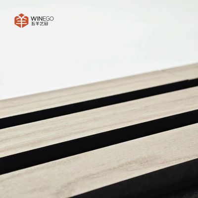 Modern Wood Slat Acoustic Panels for Noise Reduction and Design Enhancement