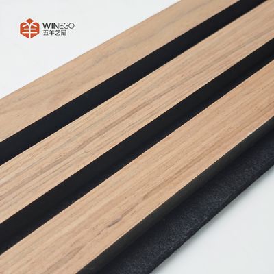 Wood Slat Acoustic Panels for Enhanced Sound Absorption and Natural Aesthetic Appeal