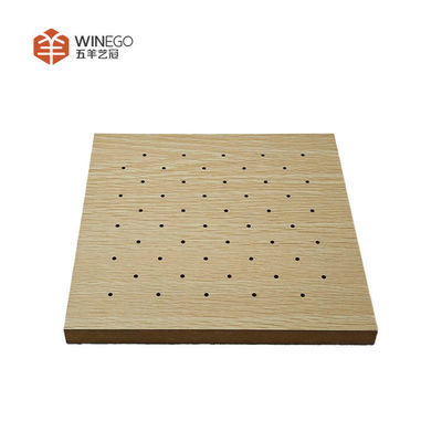 Eco-Friendly Perforated Acoustic Panel for Wall and Ceiling Sound Absorption
