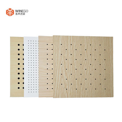Eco-Friendly Perforated Acoustic Panel for Wall and Ceiling Sound Absorption