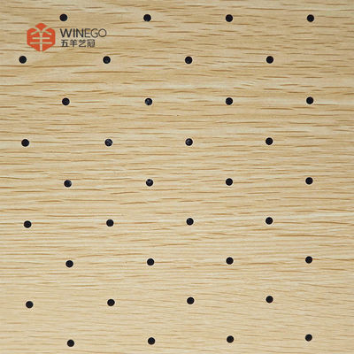 Eco-Friendly Perforated Acoustic Panel for Wall and Ceiling Sound Absorption