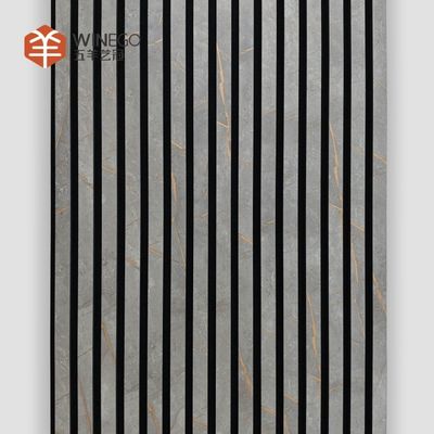 Noise Reduction Wood Slat Acoustic Panel For Studios And Theaters Wall And Ceiling