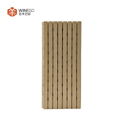 Various Finish and Model to Choose Grooved Acoustic Panel for Conference Wall