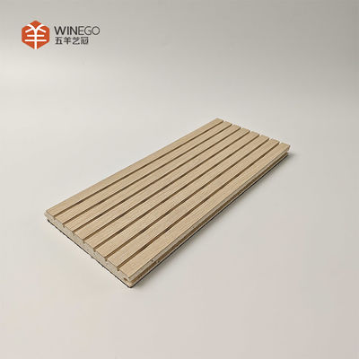 Various Finish and Model to Choose Grooved Acoustic Panel for Conference Wall