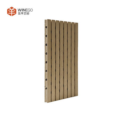Various Finish and Model to Choose Grooved Acoustic Panel for Conference Wall