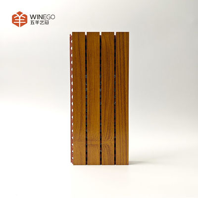 Enhance Sound Absorption with Grooved Acoustic Panel for Studios and Theaters