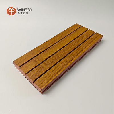 Enhance Sound Absorption with Grooved Acoustic Panel for Studios and Theaters