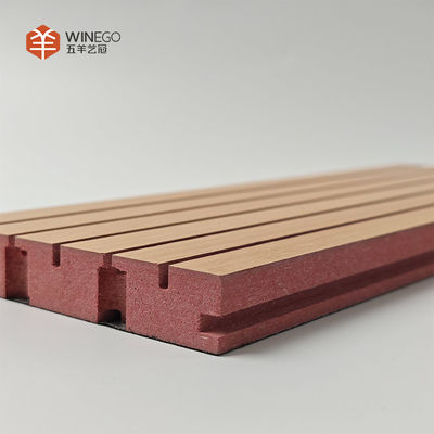 High NRC  Grooved Acoustic Panel with Modern Aesthetic Appeal For Versatile Applications