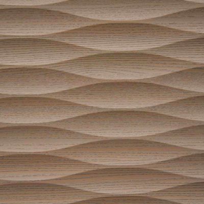 Panneaux muraux décoratifs 3D en relief en carton MDF placage pour fond de télévision
