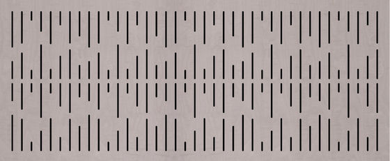 Conception artistique Panneaux de plafond en bois acoustique Absorbant le son Carreaux de plafond suspendus