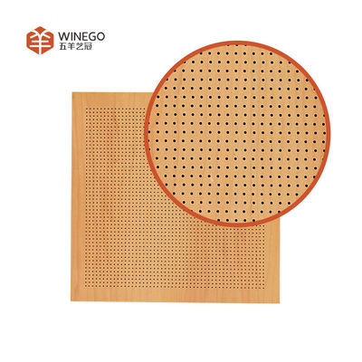 0.7 Panneaux muraux en bois acoustique micro-perforé NRC
