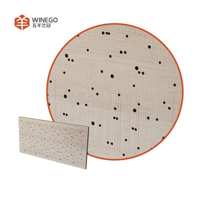 0.8 Panneaux acoustiques artistiques NRC en bois écologique pour la décoration intérieure moderne