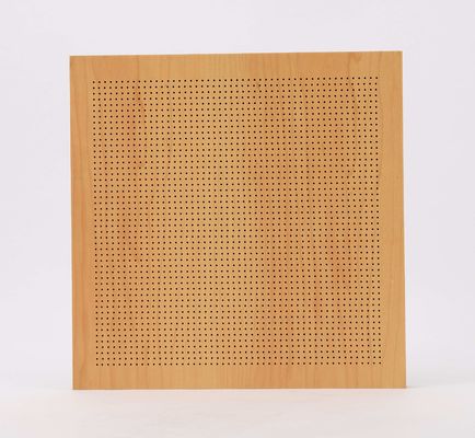 15mm 18mm Thick Micro Perforated Acoustic Panels E1 Grade 0.8 NRC Sound Absorption