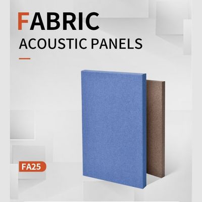 Panneaux en tissu acoustique écologique pour les murs, 0,9 NRC Panneaux en tissu absorbant le son