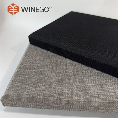 Panneaux d'absorption du son en tissu acoustique imperméable à l'eau sans formaldéhyde pour l'intérieur
