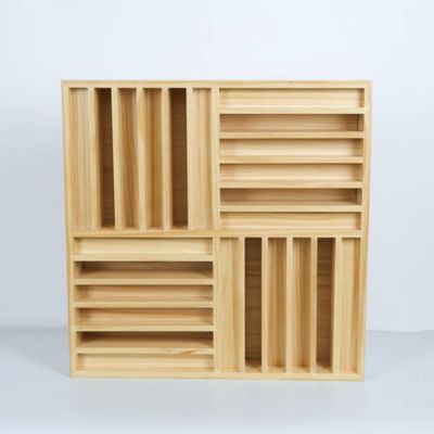 Diffuseur acoustique QRD en bois de forme carrée amélioré pour le studio