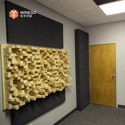 Acoustic Wood Sound Diffuser Panels Multiple Finishes Healthier Indoor Space