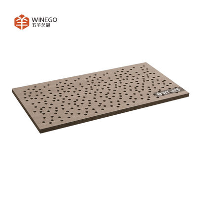 Panneaux d'art acoustique de catégorie E1 Absorption du son 0,8 NRC élevé 600x600 1200xL600 mm