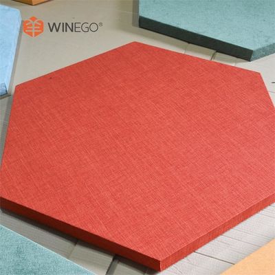 Multiple Shapes Art Fabric Wrapped Acoustic Panels For Interior Decoration